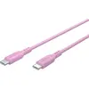 Image de Goobay Câble USB-C - 1,5 m - Rose