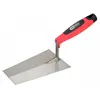 Image de Ks tools Truelle italienne carrée en acier - 18 cm