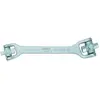 Image de KS TOOLS 150.9302 - Clé de vidange 8 en 1 - 270 mm - Chrome