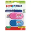 Image de Tesa EcoLogo - Mini Rollers de Correction - Pack de 2 - Rose/Bleu