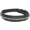 Image de Collier pour chien Kieffer Ultrasoft® Fashion Chain W.Light Grey Stones Noir 42 cm 544-52872