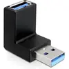 Image de Delock Adaptateur USB 3.0 Noir