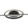 Image de Spring Plafonnier LED Korsa - Noir