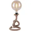 Image de Lampe de table Rope noire 1xE27