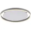 Image de Plafonnier LED 20W 39,3cm rond gris RITUS Neuhaus