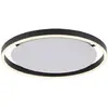 Image de Plafonnier semi-encastré Ritus LED intégré Anthracite 1x 2W LED 3000K Dimmable