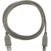 Image de InLine 34535H Câble USB 2.0 AM/BM Contacts dorés 3 m Beige