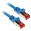 Image de InLine 76450B Câble patch Cat.6 0,5m Bleu
