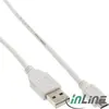 Image de InLine USB-A - 0.5 m - Blanc