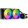 Image de Sharkoon Kit watercooling AIO S80 RGB - 240 mm - Noir