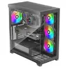 Image de Xilence XG171 Gleam - Boîtier Mid Tower ATX - Noir - Verre trempé - ARGB