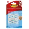Image de 3M Command Mini 17006CLR - Crochets adhésifs transparents - Lot de 6