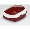 Image de Bac à litière pour chat Ebi Space Rouge 43x56x14 cm 441/130551