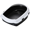 Image de Bac à litière pour chat Ebi Space Noir 56x70x27 cm 441/174333