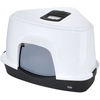 Image de Bac à litière pour chat Ebi Prism 70 Hoek Noir 56x70x46 cm 441/174364