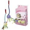 Image de Jouet pour chat Ebi Rabbit Rose 7,6x6x5 cm 409/424322