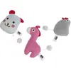 Image de Jouet peluche pour chat Ebi Wanna Oiseaux Papier Crinkle Multicolore 8x6x2 cm 402/437520