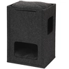 Image de Griffoir pour chat Ebi Comfort Cuby Noir 48x38x70 cm 431/444665