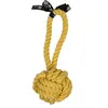 Image de Balle pour chien avec boucle Ebi Are you knots Jaune 25x9x9 cm 305/468685