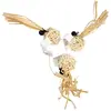 Image de Jouet peluche pour chat souris D&D Home Moosy (x2) Multicolore 20x5x5 cm 402/482612