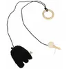 Image de Jouet pour chat D&D Home Belle Noir 8,5x2x66 cm 409/483480