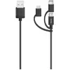 Image de HAMA Câble Micro-USB 3 en 1 - 0.75m