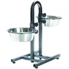 Image de Gamelle pour chiens hauteur réglable acier inox/métal Trixie Argenté TU 2497