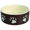 Image de Trixie Gamelle en céramique pour chien - 16 cm - Marron