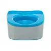 Image de Gamelle Rafraîchissante pour Animaux de Compagnie Trixie Bleu Gris foncé Plastique 21 × 11 × 21 CM