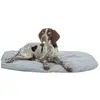 Image de Matelas - TRIXIE - Farello - Peluche / Tissu - 60 x 50 cm- Blanc / Gris