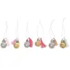 Image de 6 Mini Boules de Noël Fluo & Pastel