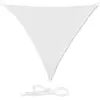 Image de Relaxdays Voile d'ombrage - Blanc 3x3x3 m