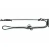 Image de Laisse réglable pour chien Trixie Soft Rope Noir Gris S S/XL