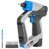 Image de Dremel DD12V-S1 Perceuse-visseuse 12V 3-en-1 - Gris et bleu