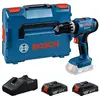 Image de Bosch GSB 18V-25 - 18 V - 2x 2,0 Ah - Bleu/Noir