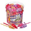 Image de Coffret de 72 jouets pour chat souris en tissu à poils Nobby Pet Multicolore 7 cm 71913