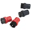 Image de Karcher set de brosses rondes pour aspirateur vapeur - Lot de 4