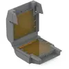 Image de WAGO 207-1331 Gel Box - 4mm² - Gris - 4 pièces