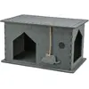 Image de Niche pour chien en feutre Trixie Lene Gris 54x30x35 cm 36271