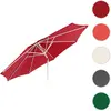 Image de Mendler Toile de rechange parasol - Rouge