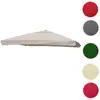 Image de Toile de rechange parasol crème-gris