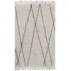 Image de Tapis de style berbère tufté en coton REGA 200 x 290 cm