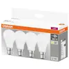Image de Osram ampoules LED B22 standard, lot de 4
