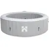 Image de Home Deluxe Jacuzzi gonflable Splash Gris 4 pcs.