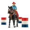 Image de Schleich set figurines Cowgirl Farm World