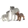 Image de Schleich figurine maman loup avec louveteaux