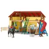 Image de Schleich Écurie avec boxes et animaux Farm World