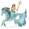 Image de Schleich figurine sirène Eyela sur cheval de mer