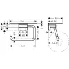 Image de Hansgrohe support papier toilette mural - Blanc mat
