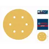 Image de Bosch Disque abrasif P120 bois - Lot de 50